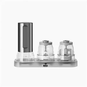Electric Spice Grinder Set with Interchangeable Cups