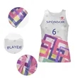 Full Color Dye Sublimation Double-Layer Reversible Mesh Tank | https://www.bestnamebadges.com