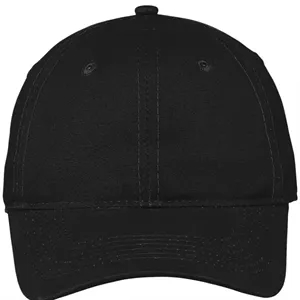 Port & Company Soft Brushed Canvas Cap.