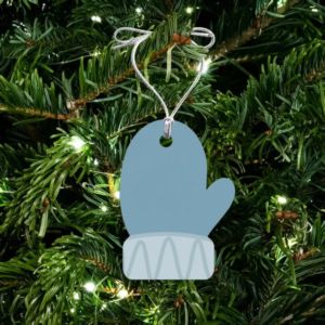 Acrylic Mittens Ornament