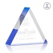 Spartan Triangle Award - Blue | https://www.bestnamebadges.com
