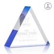 Spartan Triangle Award - Blue | https://www.bestnamebadges.com