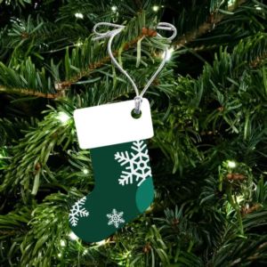 Acrylic Stocking Ornament