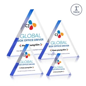 Spartan Triangle VividPrint™ Award - Blue