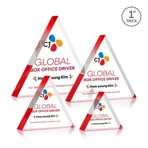 Spartan Triangle VividPrint™ Award - Red