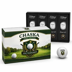 Titleist Pro V1 Dozen with Custom Lid