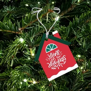 Acrylic House Ornament