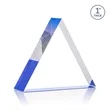 Spartan Triangle Award - Blue | https://www.bestnamebadges.com