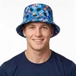 Full Color Sublimated Bucket Hats | https://www.bestnamebadges.com