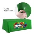 6' Dye Sublimated Draped Standard Table Cover | https://www.bestnamebadges.com