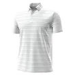 Under Armour Men's Drive Multi-Rise Stripe Polo | https://www.bestnamebadges.com