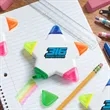 Custom Star Plastic Highlighters | https://www.bestnamebadges.com