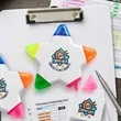 Custom Star Plastic Highlighters | https://www.bestnamebadges.com