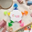 Custom Star Plastic Highlighters | https://www.bestnamebadges.com