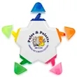 Custom Star Plastic Highlighters | https://www.bestnamebadges.com