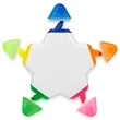 Custom Star Plastic Highlighters | https://www.bestnamebadges.com