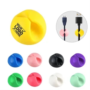 Small Cord Organizer with Adhesive Cable Management Clip