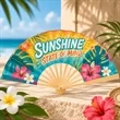 Custom Accordion Hand Fans | https://www.bestnamebadges.com
