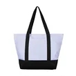 Bay View Recycled Giant Zipper Beach Tote | https://www.bestnamebadges.com