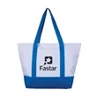 Bay View Recycled Giant Zipper Beach Tote | https://www.bestnamebadges.com