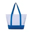Bay View Recycled Giant Zipper Beach Tote | https://www.bestnamebadges.com