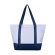 Bay View Recycled Giant Zipper Beach Tote | https://www.bestnamebadges.com