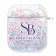 Quicksand AirPod Case With Carabiners | https://www.bestnamebadges.com