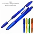Screwdriver Tips Custom Pen Tool With Dual Stylus | https://www.bestnamebadges.com