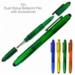 Screwdriver Tips Custom Pen Tool With Dual Stylus | https://www.bestnamebadges.com