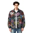 Custom Full Color Printed Performance Coach Jacket | https://www.bestnamebadges.com