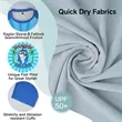 Custom Sublimated Performance UPF 50+ Short Sleeve T-Shirt | https://www.bestnamebadges.com
