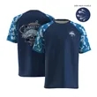 Custom Sublimated Performance UPF 50+ Short Sleeve T-Shirt | https://www.bestnamebadges.com