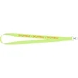 Neon Recycled Lanyard | https://www.bestnamebadges.com