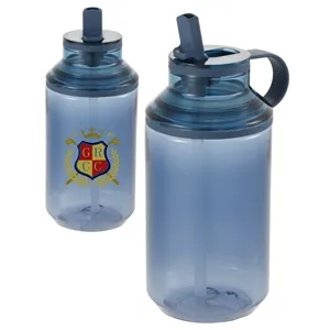 Zach Recycled RPET Sports Bottle w/ Straw 22oz