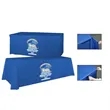 6'/8' Convertible Full Color Dye Sublimated Table Throw | https://www.bestnamebadges.com