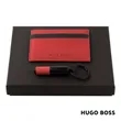 Hugo Boss® Matrix Card Holder/Gear Matrix Key Ring | https://www.bestnamebadges.com