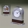 Metal Arch Clock | https://www.bestnamebadges.com