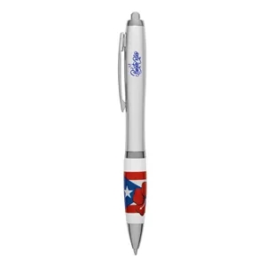 Puerto Rico Recycled ABS Ballpoint Pen.