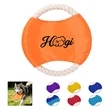 Cotton Rope Dog Flying Disc Toy | https://www.bestnamebadges.com