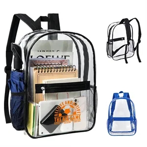 Heavy Duty Security Clear PVC School Backpack