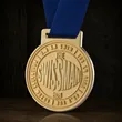 Shiny & Sandblast Medals  - Sizes 1.5"-3" | https://www.bestnamebadges.com