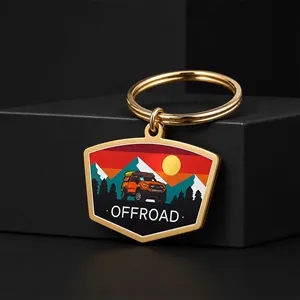 Metal Print Keychains 1" - 2.5"