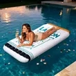 71" Large PVC Inflatable Pool Floats Raft | https://www.bestnamebadges.com