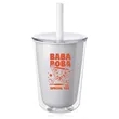 Bilbo 27 oz. Double Wall Plastic Tumbler with Straw | https://www.bestnamebadges.com