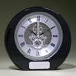 Silver Accent Clock | https://www.bestnamebadges.com