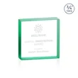 Upton Square Award - Emerald | https://www.bestnamebadges.com