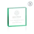 Upton Square Award - Emerald | https://www.bestnamebadges.com