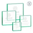 Upton Square Award - Emerald | https://www.bestnamebadges.com