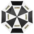 60 Inch Vented Auto Open Golf Umbrella | https://www.bestnamebadges.com
