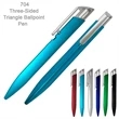 Popular Three-Sided Triangle Body Ballpoint Pen | https://www.bestnamebadges.com